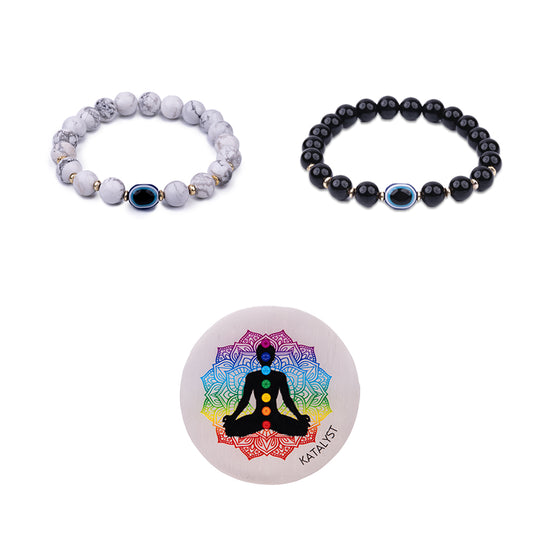 Love Birds Combo (2 Bracelets & Bracelet Charger)