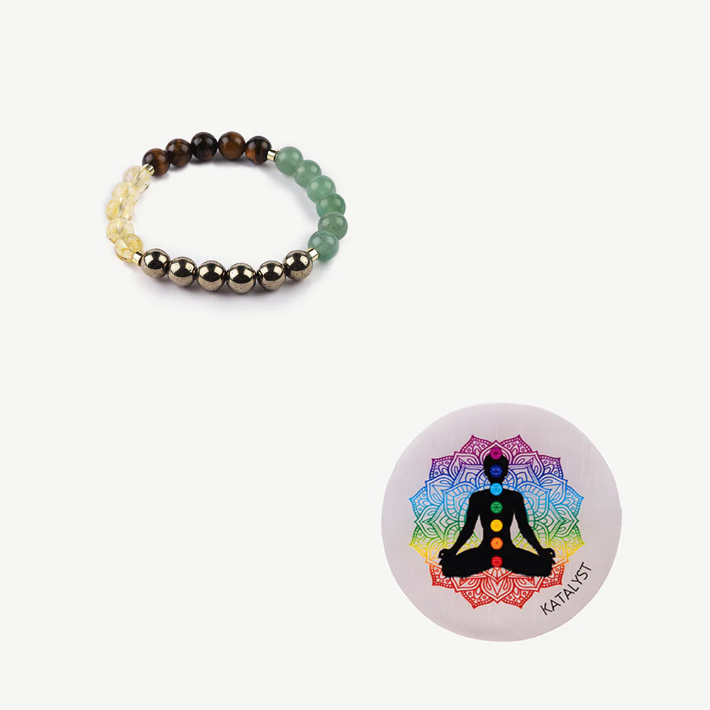 Luck & Prosperity Combo (Bracelet & Bracelet Charger - 2 Items)